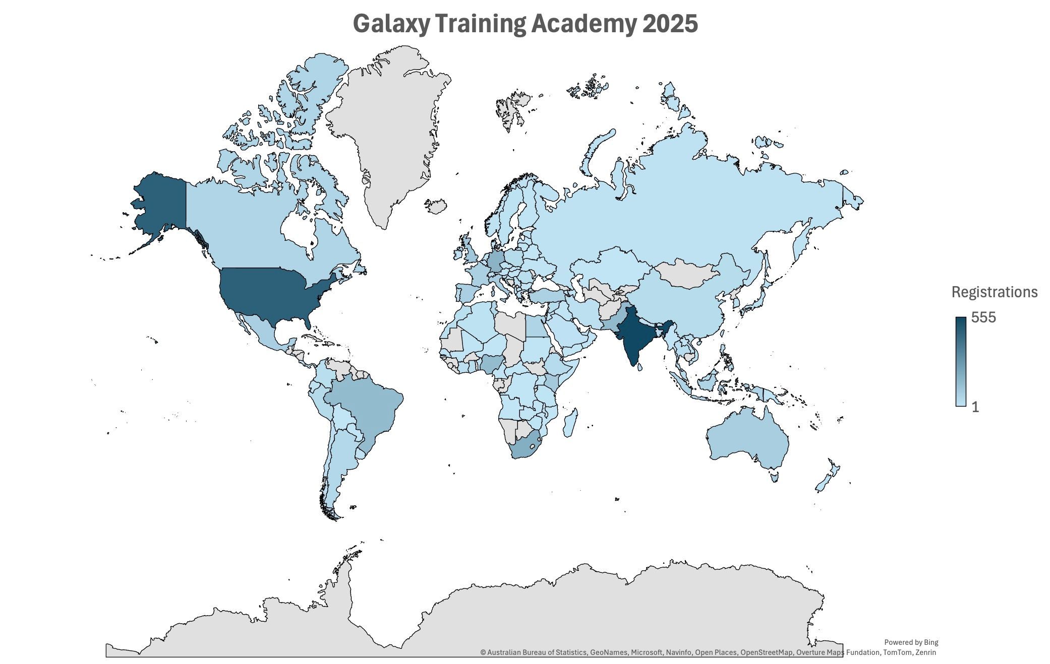 GTA2025 Registrations Map