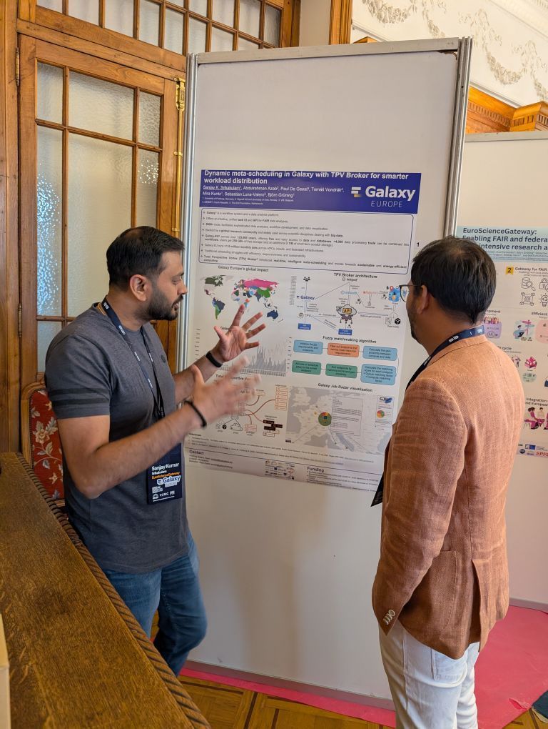 Sanjay presenting 