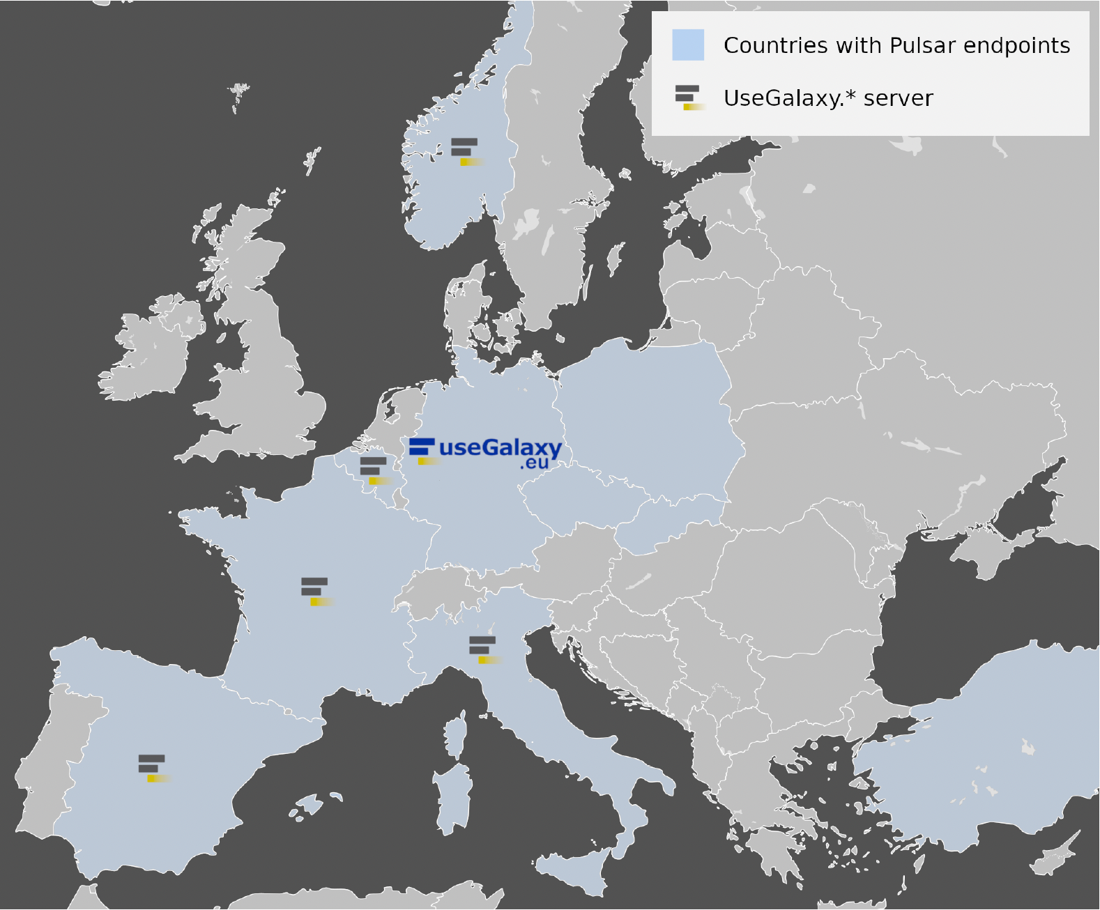 The ESG Pulsar Network