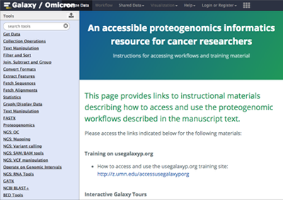 Proteogenomics Gateway