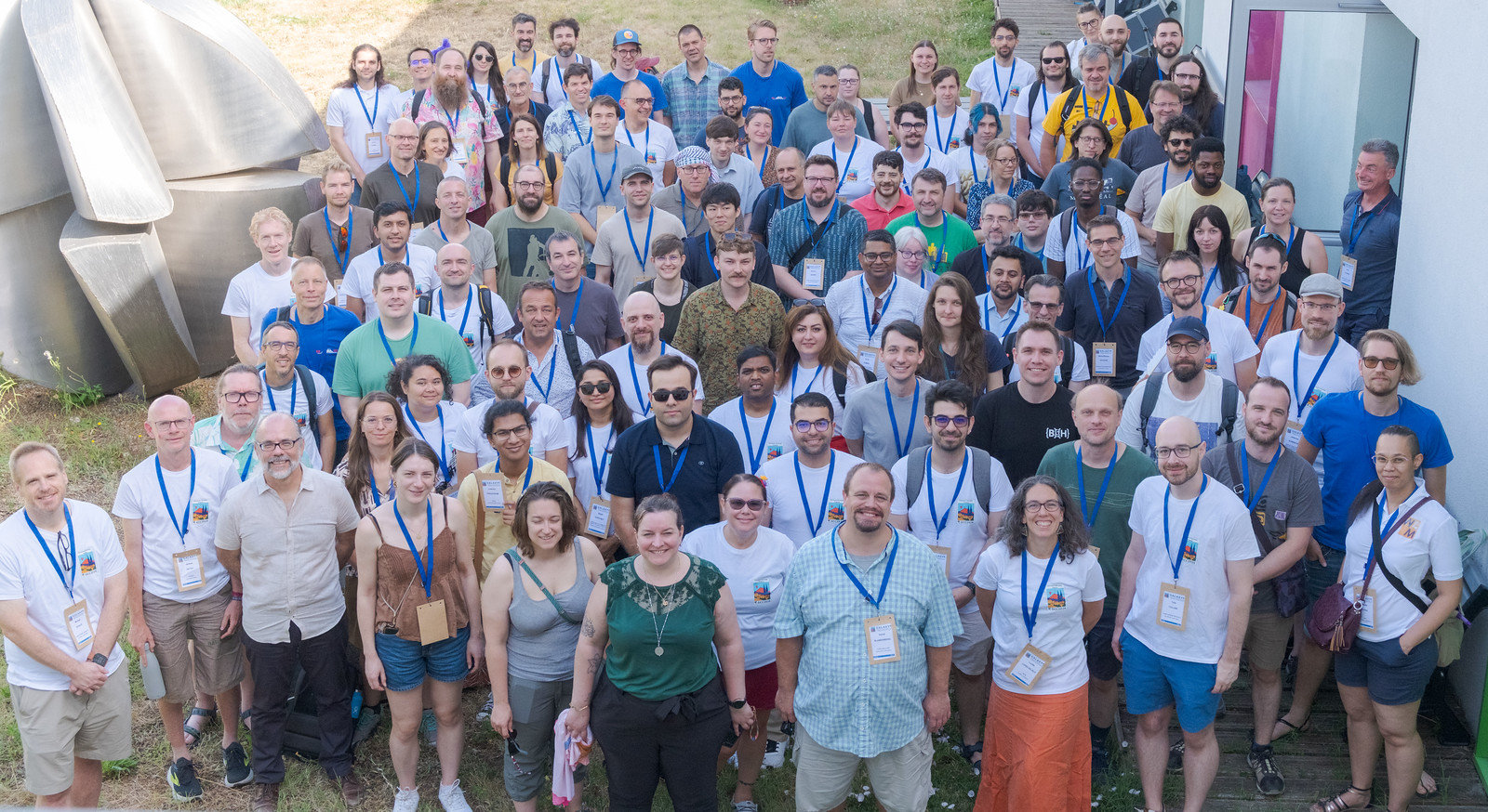 GCC2026 attendees gathered for the conference group photo in Clermont-Ferrand, France.