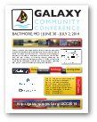 Galaxy @ PAG; on one side GCC announcement on the other