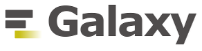 Galaxy Project Logo, white background