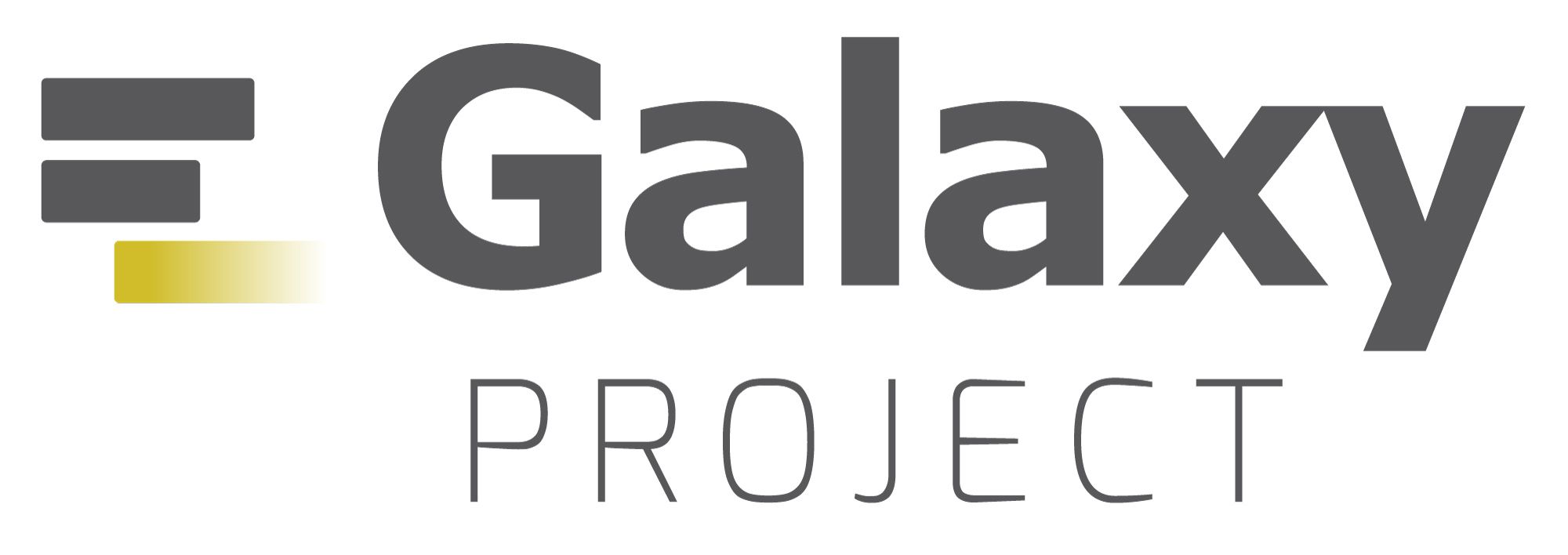Galaxy Project Logo, white background