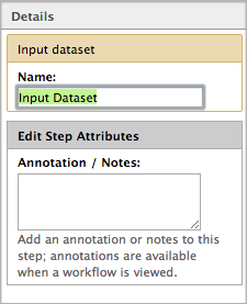 workflow editor input renaming