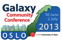 2013 Galaxy Community Conference (GCC2013)