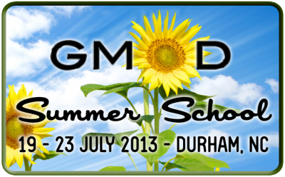 2013 GMOD Summer School