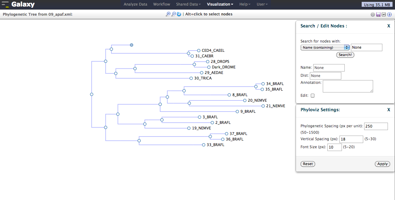 interactive-phylo-tree