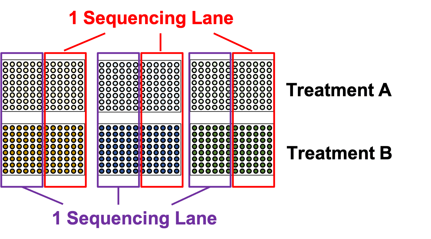 Treatments and lanes