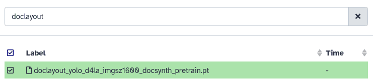 Select the YOLO weights file from the repository