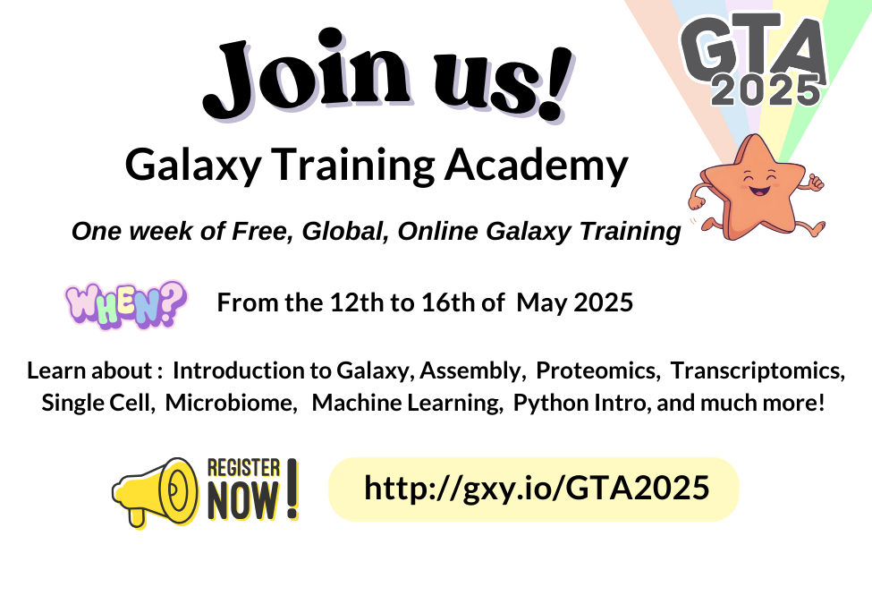 Galaxy Training Academy 2025 registration is now open