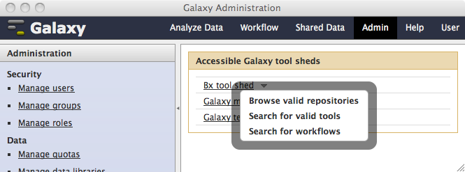 Installing Tool Shed Repositories into a Local Galaxy